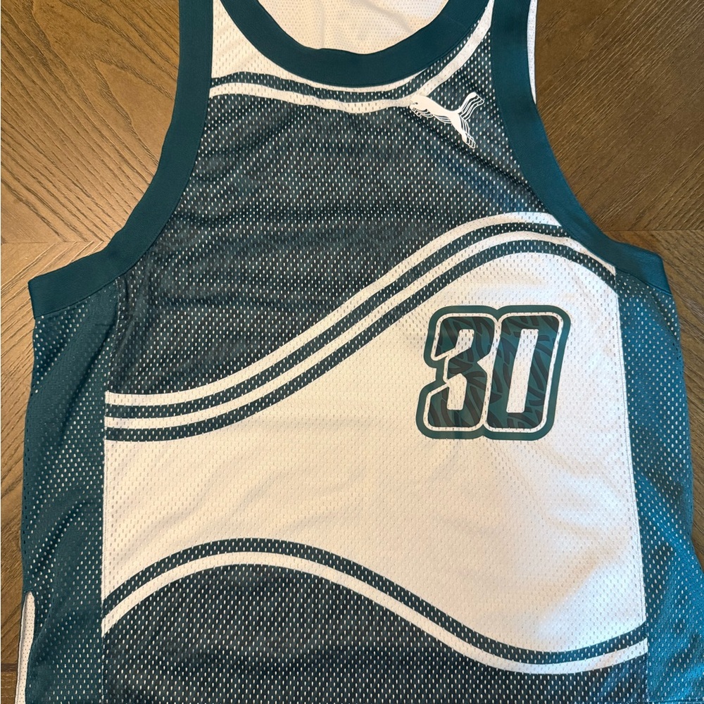 Women’s Green and White Breanna Stewart Jersey by Puma